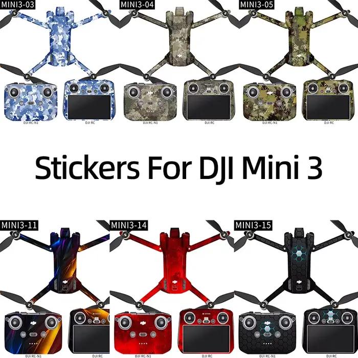 Autocollants pour corps de Drone DJI Mini 3