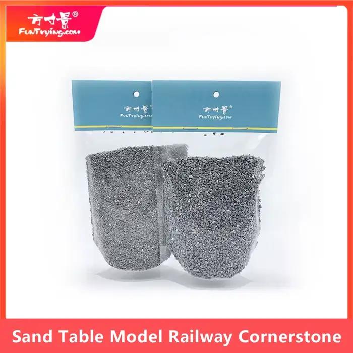 Gravier de ballast pour modèles de trains, sans poussière, pour modélisme ferroviaire, micro-paysages DIY et éléments de construction