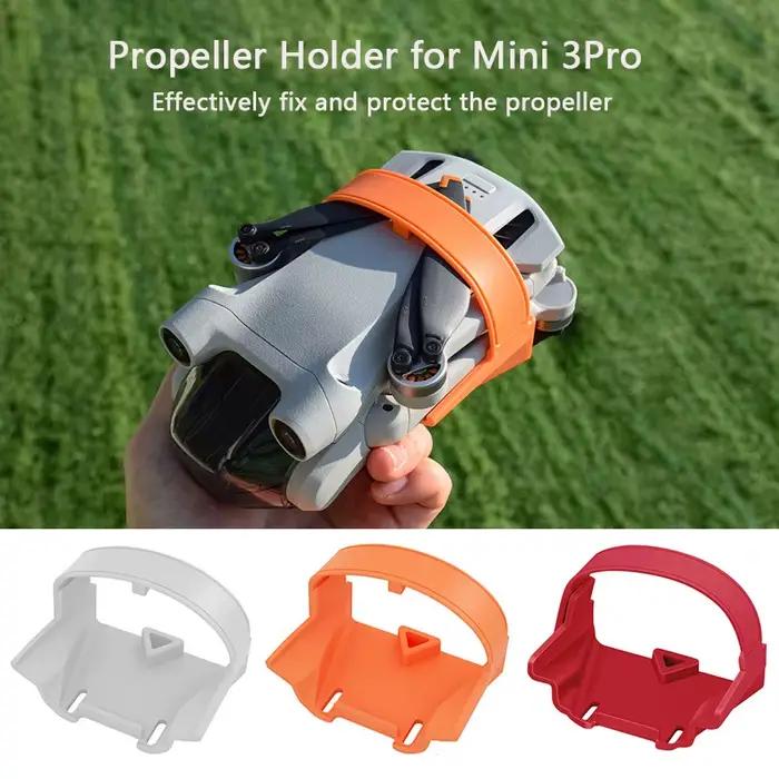 Support d'hélice en TPU doux pour DJI Mini 3 Pro gris protège hélices drone facile installation et transport occasions spéciales
