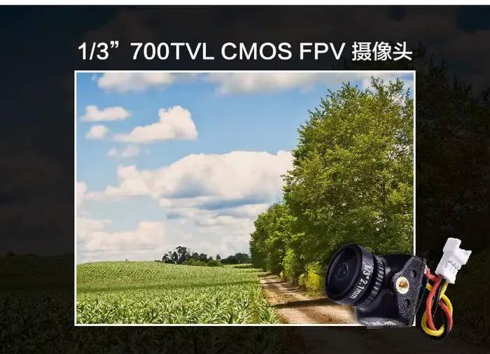 Nano2 Mini caméra FPV 14 mm – Large tension pour drones longue portée de 7 et 10 pouces