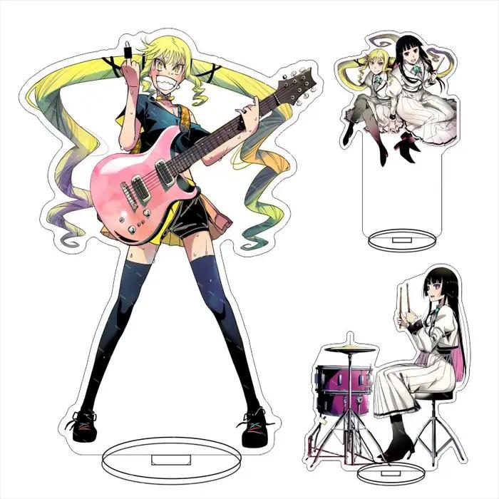 Rock Is A Lady's Modesty support acrylique modèle plaque décoration originalité bureau Figure affichage Fans cadeau dessin animé Prime produits