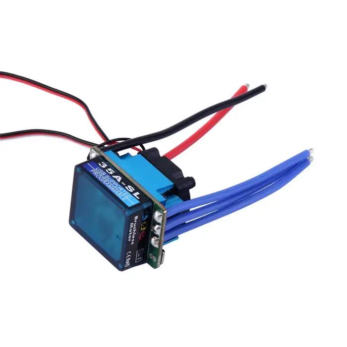 Contrôleur de vitesse sans balais RC Racing 120A 25A 35A 60A SL ESC pour voiture camion RC 1/10 1:10 1:12