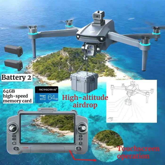 Drone GPS 8K HD caméra aérienne EIS Anti-secouement 5G WIFI Drones pliants sans brosse évitement d'obstacles écran tactile RC UAV SG603 Pro