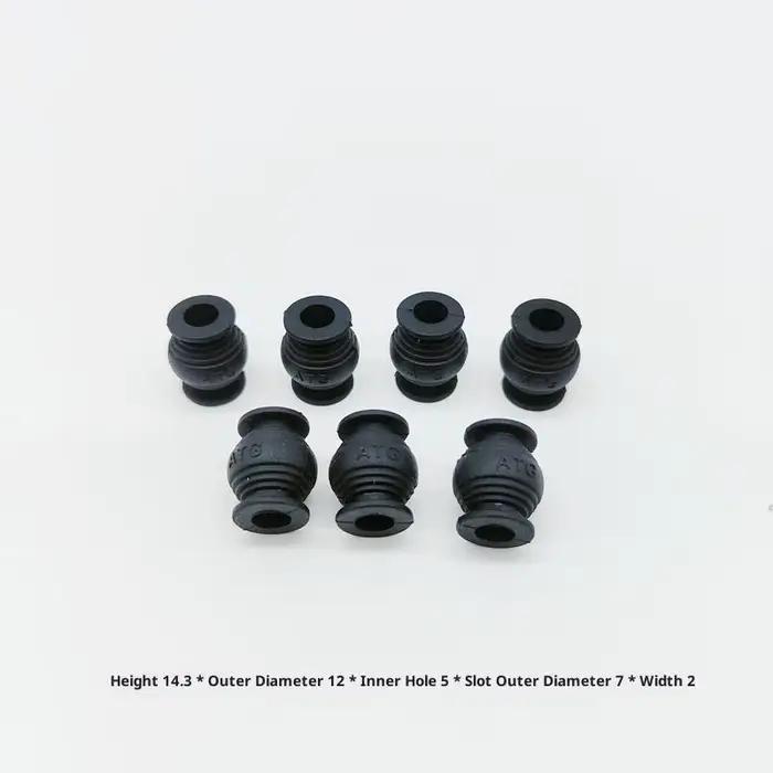 5 pièces Drone bricolage accessoires noir cardan caoutchouc pour Neo amortissement coussin amortisseur amortisseurs balle