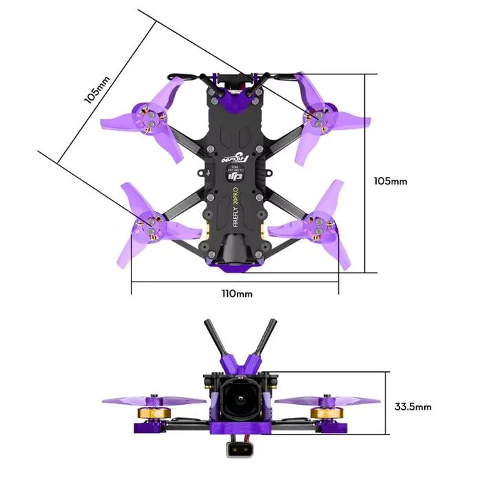 Drone FPV Micro Flywoo 2026 Firefly 25mini 3S