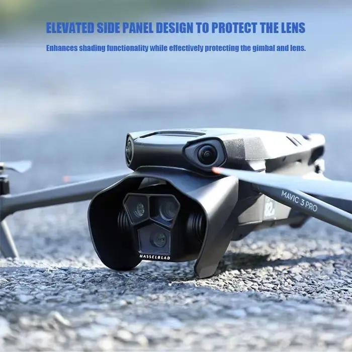 Volodymyr Pare-soleil d'objectif de caméra de drone pour Mavic 3 Pro Capuchon de protection solaire