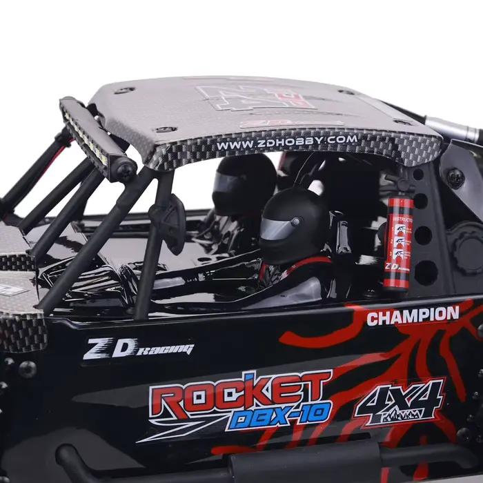 ZD Racing DBX-10 1/10 4WD 2.4G camion du désert sans brosse/brossé haute vitesse tout-terrain 80 KM/H pour RC Buggy véhicule d'escalade jouets pour enfants