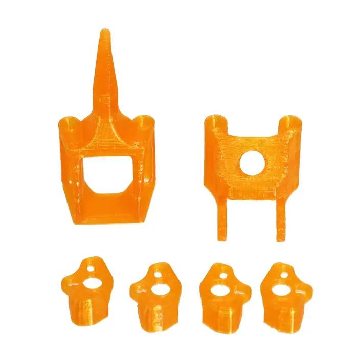 Angel35 HD 3.5 pouces Kit de cadre FPV en Fiber de carbone avec impression 3D ultraléger pour les constructions de drones quadrirotor Freestyle
