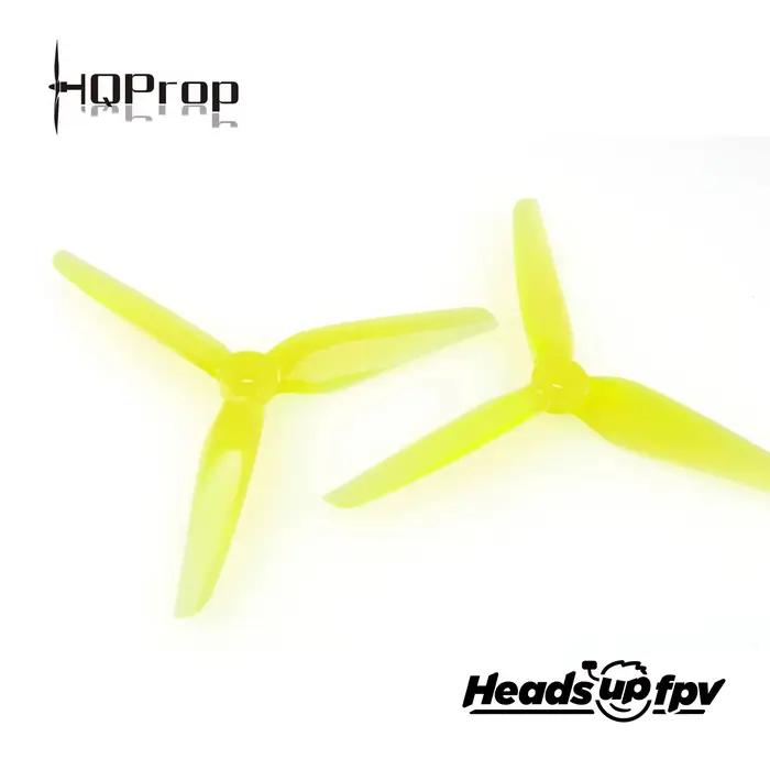 8 paires d'hélices HQPROP R38 HEADSUP FPV Co-Branded Top RACE Pilot 5138 5