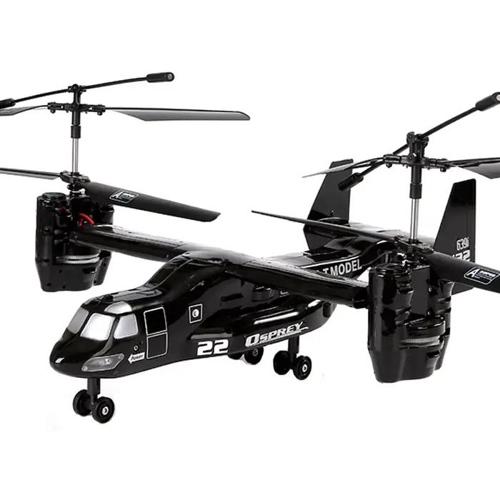 Osprey Transport RC Hélicoptère Jouet 2.4GHz 4.5CH Prêt à Voler Stabilisateur Gyroscopique Lumières LED Télécommande Pour Enfants Adultes Occasions Spéciales