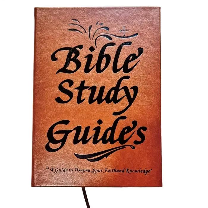Guide d'étude biblique pour débutants, journal dévotionnel avec citations bibliques quotidiennes, réflexions sur la prière et plan d'étude annuel