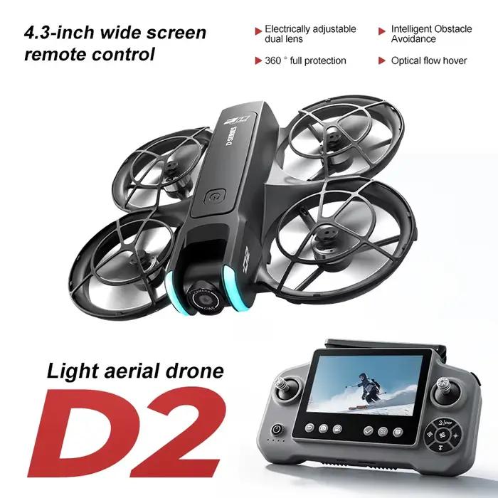 Drone D2 avec caméra HD 4K professionnelle