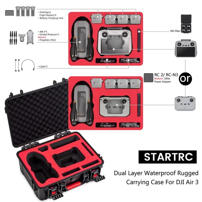 Étui de transport rigide Air 3S pour DJI Fly More Combo