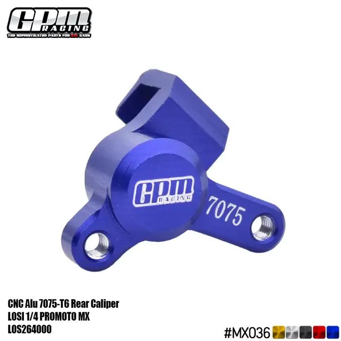 GPM 1/4 Promoto MX SM moto FXR LOS06000.LOS06002 LOSI pour étrier arrière en alliage 7075