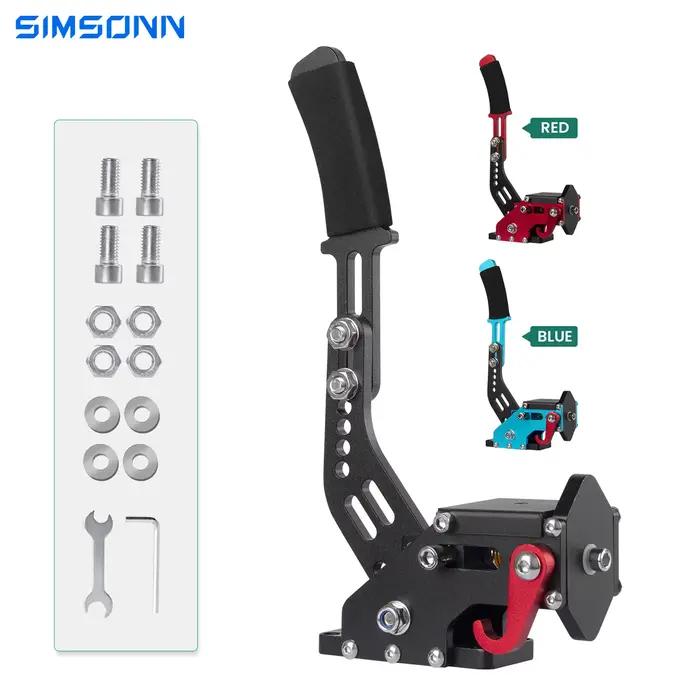 SIMSONN Racing Simulator Hall Handbrake compatible avec Logitech G29/G27/G25 PC USB, capteur à effet Hall pour jeux de simulation de course