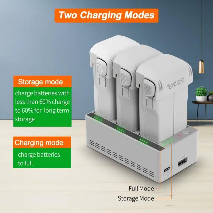 Chargeur de batterie intelligent 100W pour drone DJI Lito 1/Lito X1