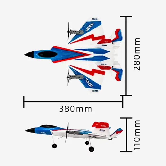 Avion RC F22 cascadeurs