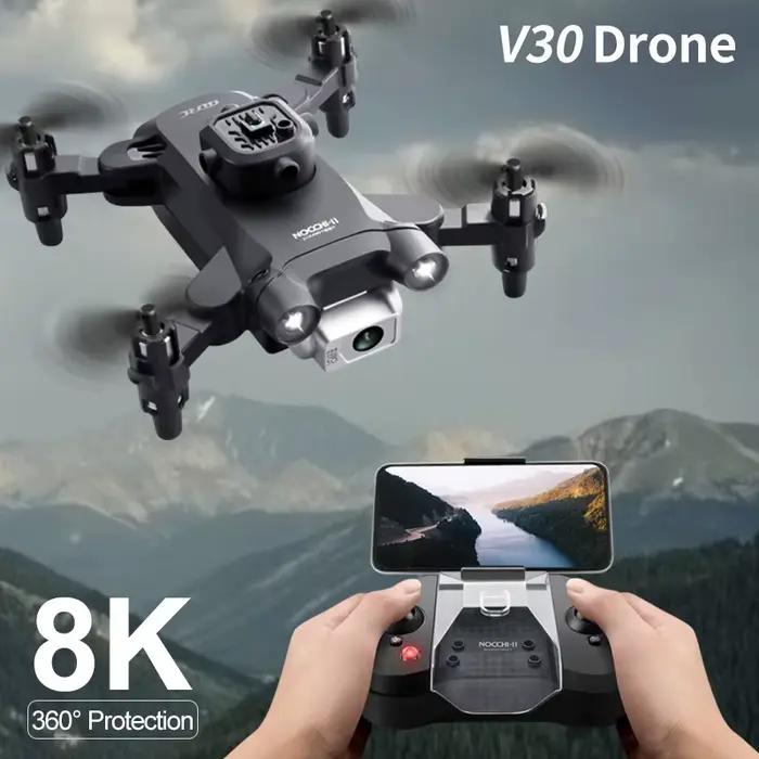 Mini Drone V30 WiFi FPV avec double caméra 4K HD