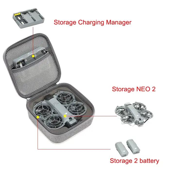 Sac de rangement pour Drone DJI Neo 2 RC N3