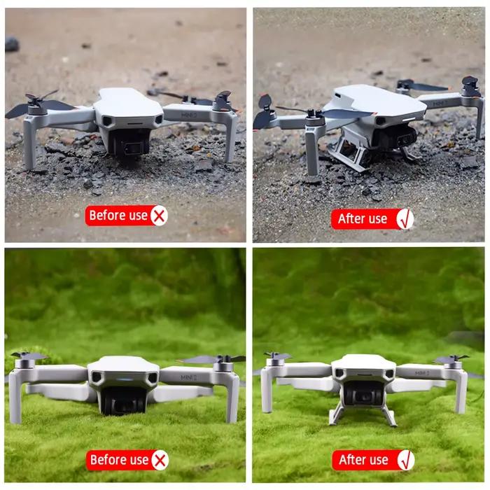Train d'atterrissage BRDRC compatible avec DJI Mini 4K/Mini 2/Mavic Mini/SE
