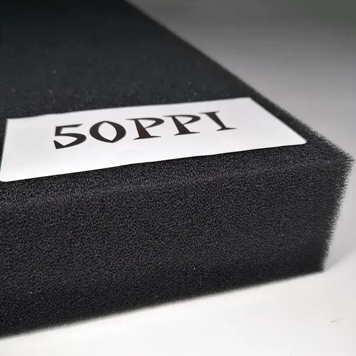 Éponge en coton pour filtre d'aquarium, accessoires de radiateur, décoration biochimique pratique, mousse noire précieuse pour sécuritaires à poissons