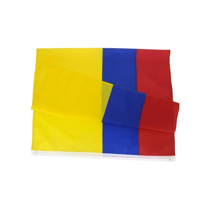 Colombia Flag 90x150cm co col colombia Colombian flag Polyester Flag Indoor Outdoor Home decoration banner