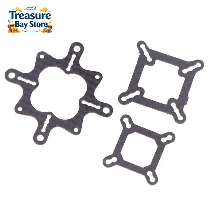 Carte adaptatrice en fibre de carbone pour contrôleur de vol et ESC de drone FPV de course