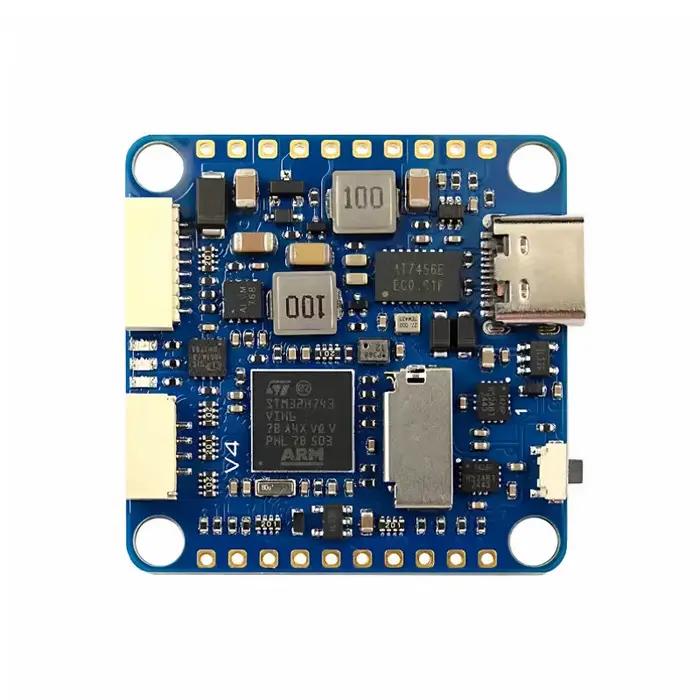 Matek Mateksys H743 SLIM V4 contrôleur de vol avec OSD MicroSD intégré pour modèle Multicopter de Drone FPV RC