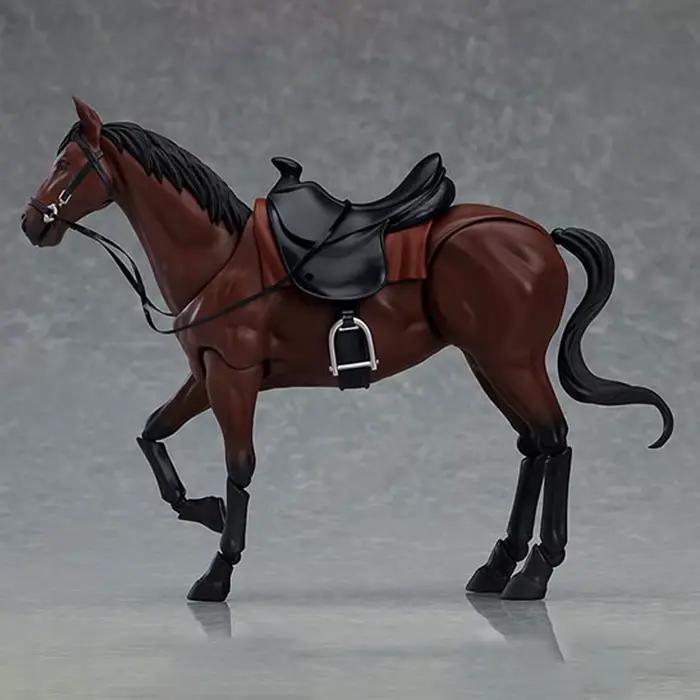 Figurine de cheval créative 1/12, cheval articulé pour statue Figma, modèle de collection, poupée, jouet éducatif, cadeaux d'anniversaire pour enfants