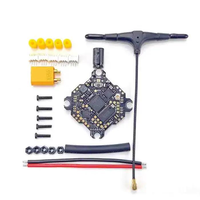Contrôleur de Vol DarwinFPV F411 AIO pour Drone RC Course FPV Compatible Batteries 1 à 3 Cellules Performances Avancées