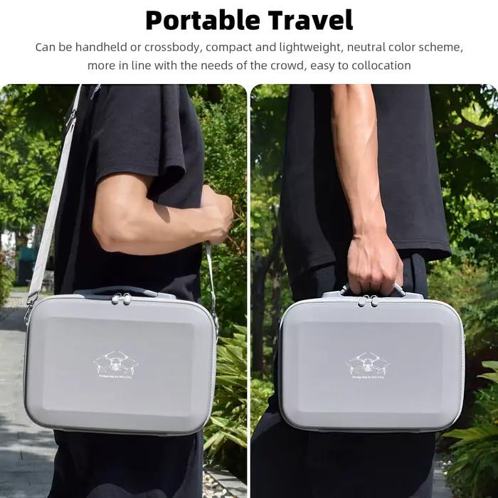 Étui Mini 4 Pro RC 2, sac de rangement Portable en cuir PU de grande capacité pour DJI