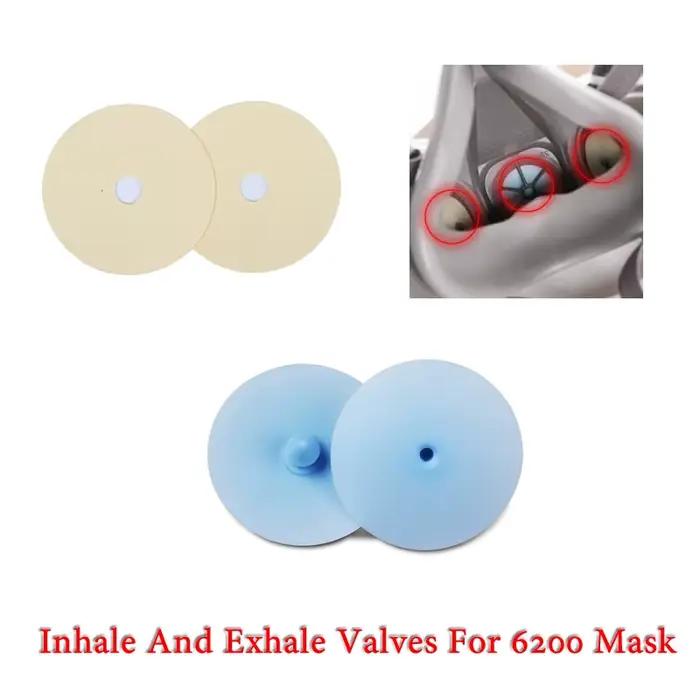 Valves d'extraction 6893 6889, 5 à 10 pièces, Gel de silice 6200, accessoires de masque de remplacement pour respirateur 6200/7502/6800