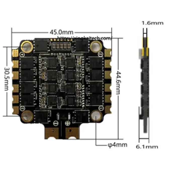 Drone F405 V3 3-6S 30X30 FC & BLHELIS 50A ESC FPV pile BMP280
