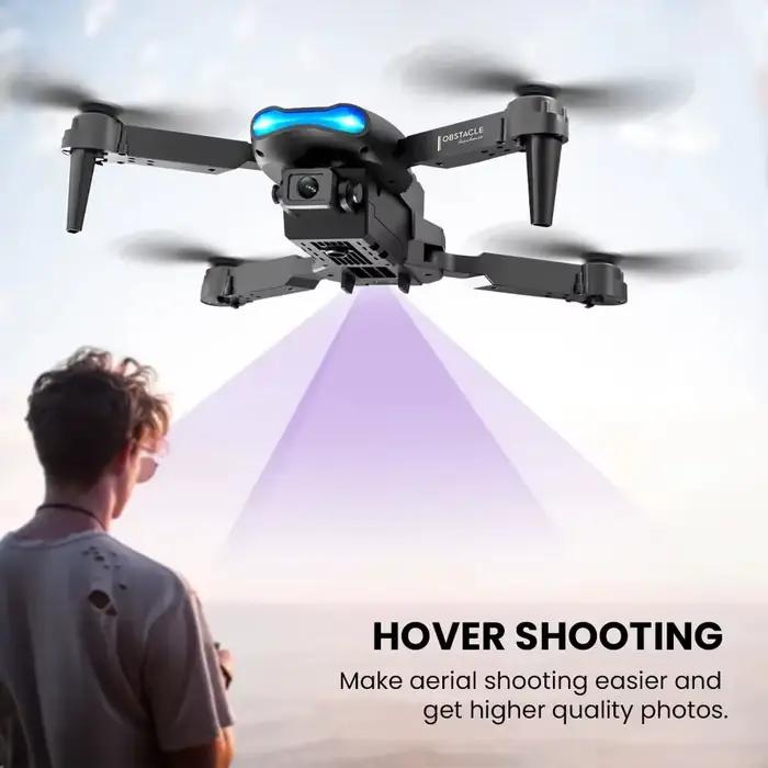 Nouveau Mini drone E99 4K WIFI HD caméra FPV pliable RC photographie aérienne quadrirotor jouet hélicoptère cadeau de vacances pour les enfants