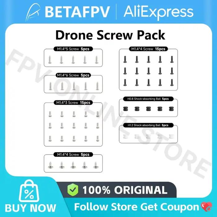 BETAFPV – Pack de vis pour Drone Pavo20
