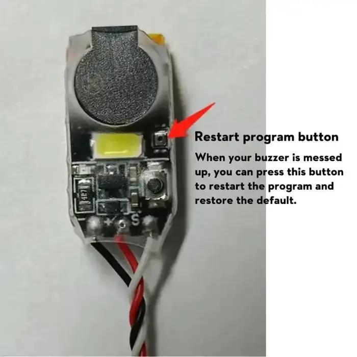 FLYWOO Finder V1.0 BB Ring Buzzer 100dB avec LED