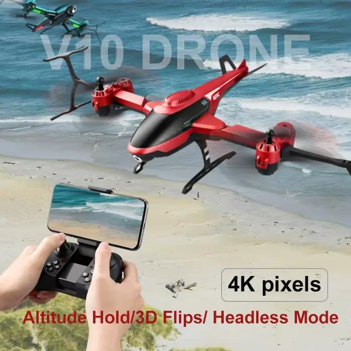 4DRC nouveau V10 RC Mini Drone 4k professionnel HD caméra WIFI Fpv Drones