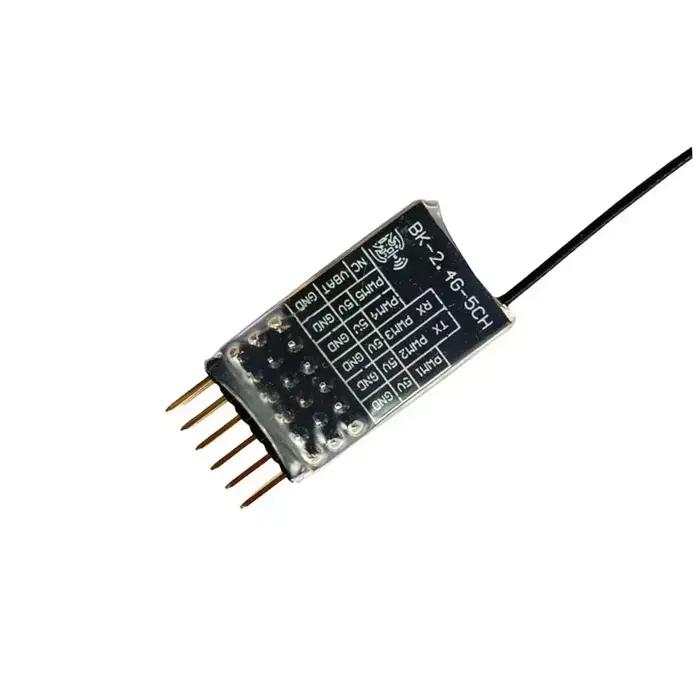 Récepteur PWM 5CH ELRS 2.4G avec antenne en cuivre
