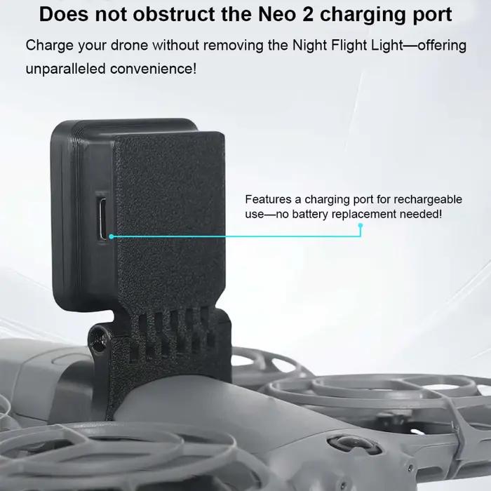 Train d'atterrissage LED pour Drone DJI Neo 2