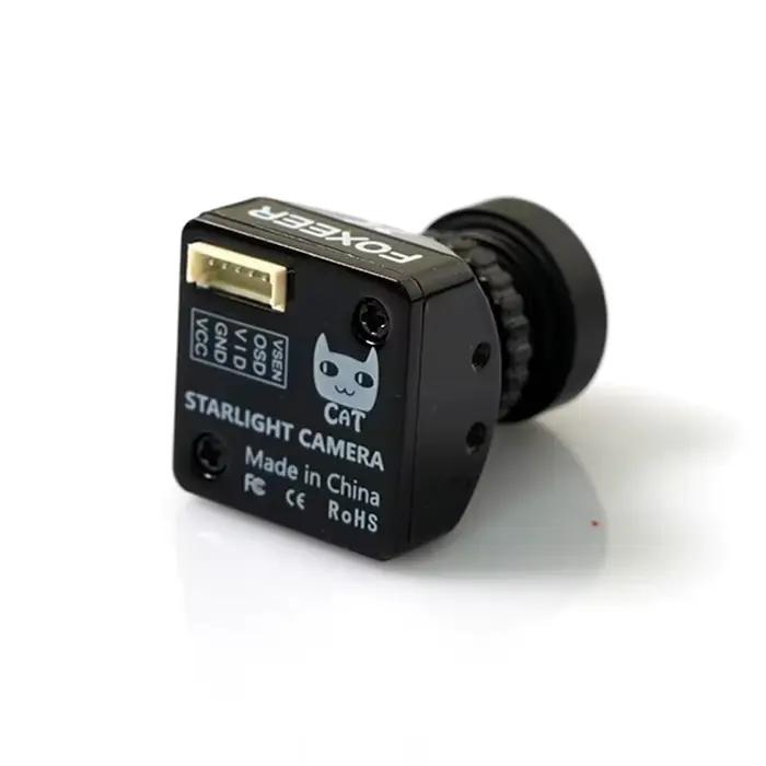 Caméra FPV Foxeer CAT4 Mini Cat / Micro Cat 4 1200TVL Starlight 0.00001Lux à faible latence