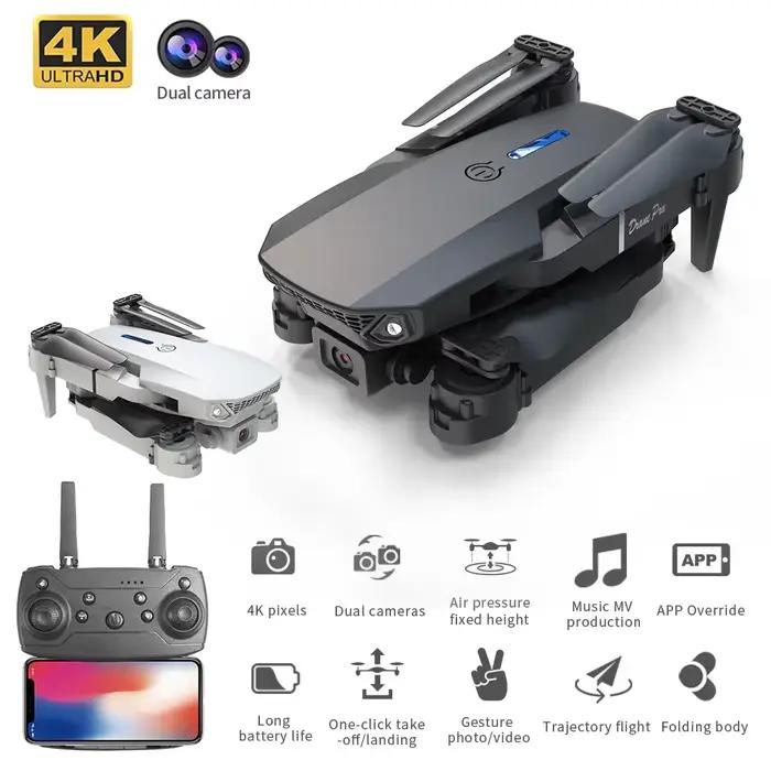 Nouveau drone E88 2026 : conception pliable