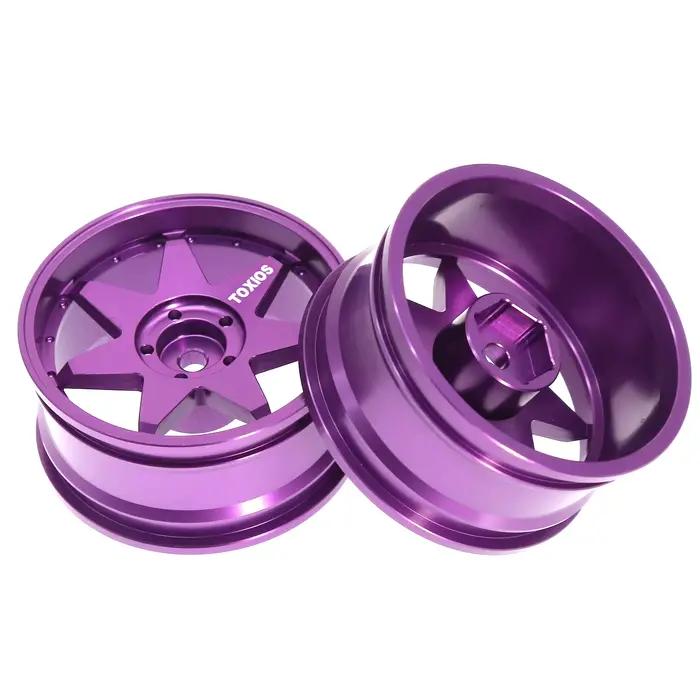1/10 roues de course RC jantes en métal Hub12mm hexagone pour 1:10 RC sur voiture de route Tamiya TT01 TT02 XV01 XV02 PTG-2 HSP HPI Kyosho