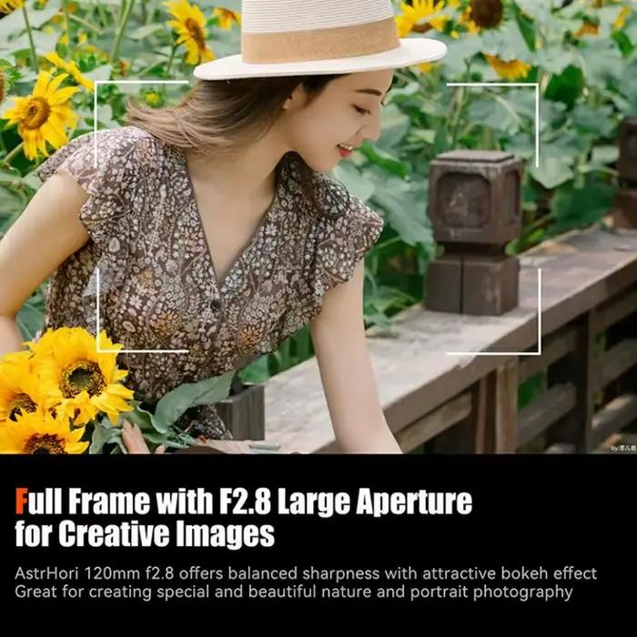 Objectif Macro plein cadre 120mm F2.8