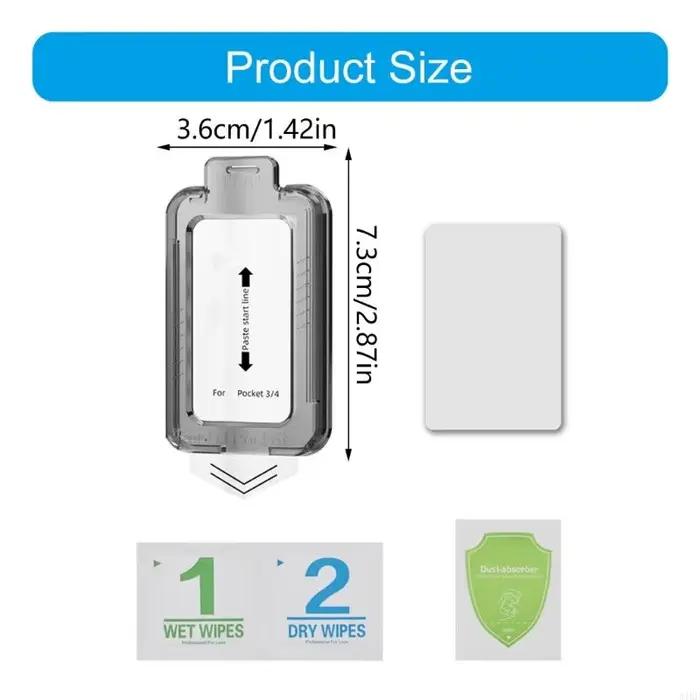 Film en verre trempé amélioré pour caméra DJI, résistant aux rayures et à l'eau, pour sport extrême et voyage, protection claire et anti-empennage, facile à installer