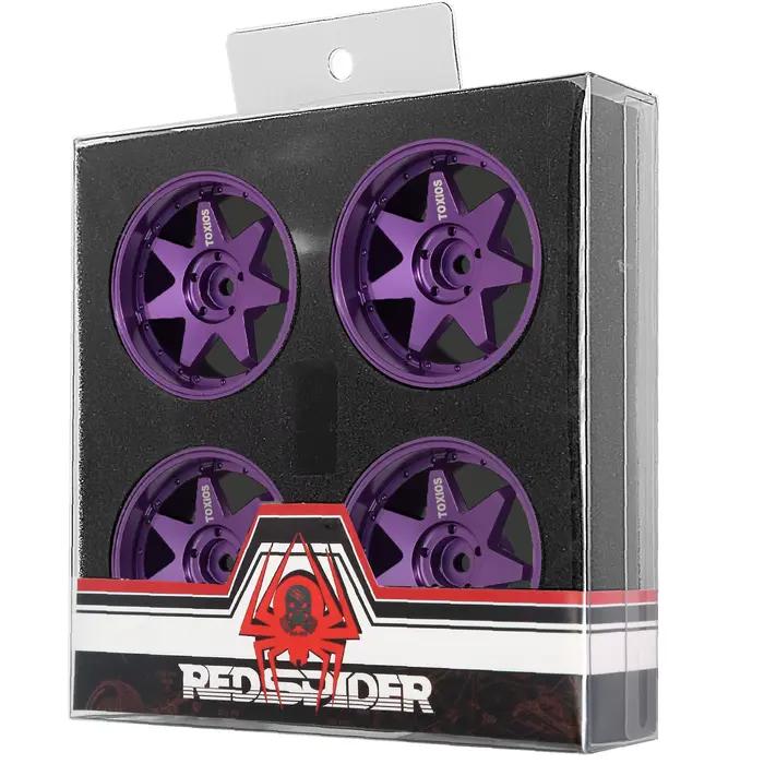 1/10 roues de course RC jantes en métal Hub12mm hexagone pour 1:10 RC sur voiture de route Tamiya TT01 TT02 XV01 XV02 PTG-2 HSP HPI Kyosho