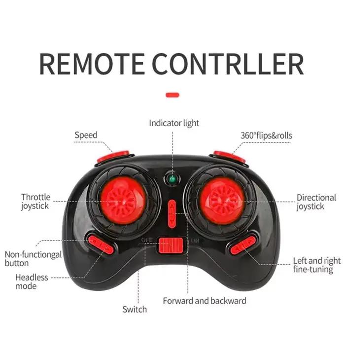 NIHUI NH-015 3 en 1 RC Drone bateau voiture 2.4G 4CH maintien d'altitude Mode sans tête 360 ° Jouet d'eau/terre/Air
