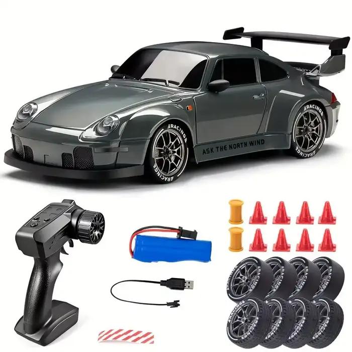 1: 24 vitesses quatre roues motrices RC dérive télécommande voiture 2.4G