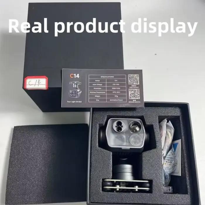 Caméra hybride Skydroid C14 à zoom visible et imagerie thermique haute résolution