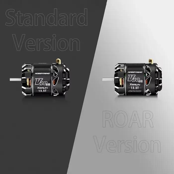 HOBBYWING XeRun V10 G4R 13.5T 17.5T 21.5T Version ROAR moteurs sans balais sensoriels pour modèle de voiture 1/10 RC