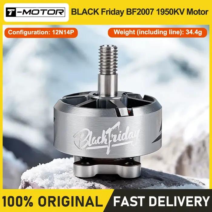 Le plus récent T-MOTOR BLACK Friday Freestyle KV1950 pour Drone de course RC FPV